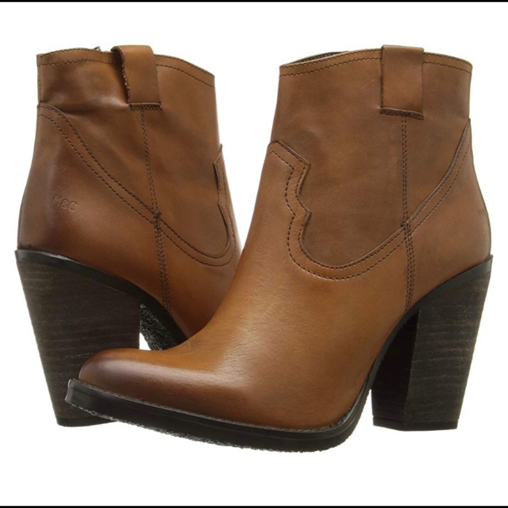 Musse & Cloud Women’s Josie Western Boot, Tan